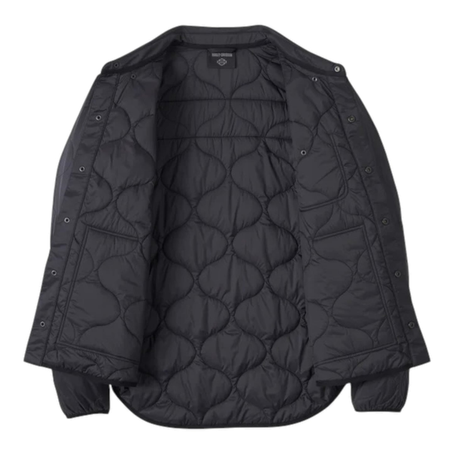 H-D FLEX LAYERING SYSTEM QUILTED MID LAYER - BLACK