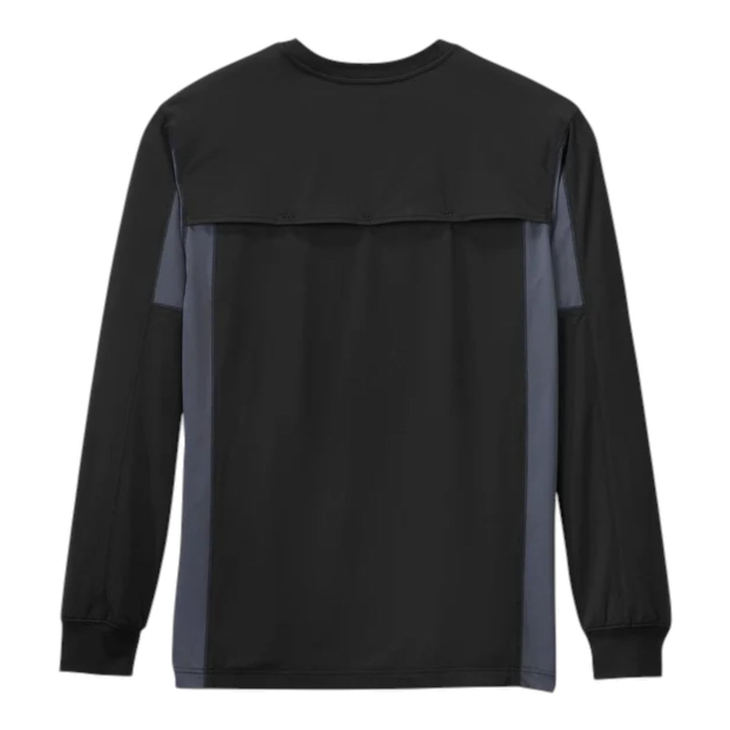MEN'S H-D TECH MESH LONG SLEEVE TEE - BLACK
