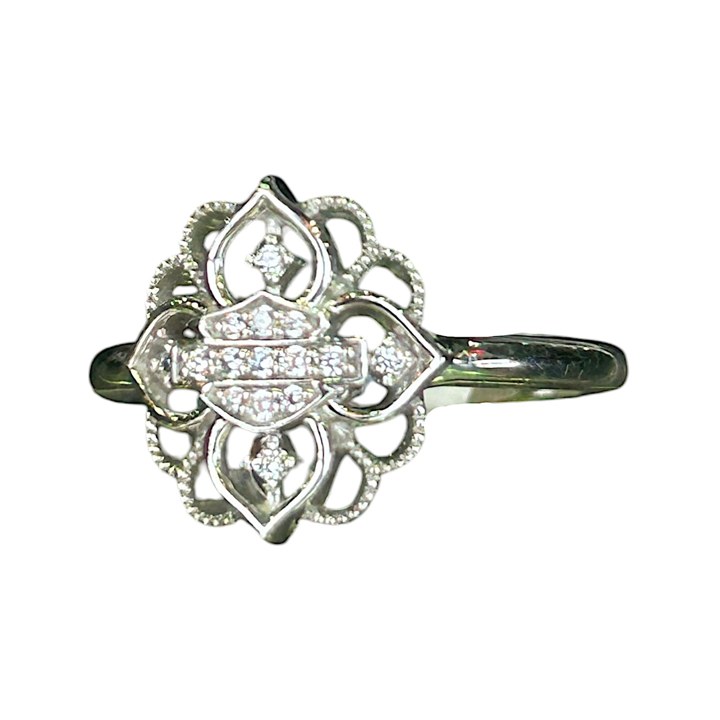 H-D FLORAL RING