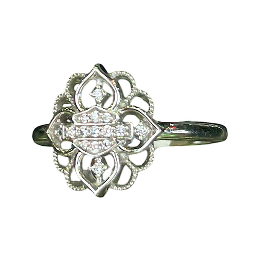 H-D FLORAL RING
