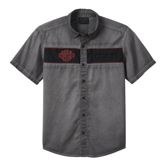 MEN'S IRON BOND SHIRT - DARK GREY