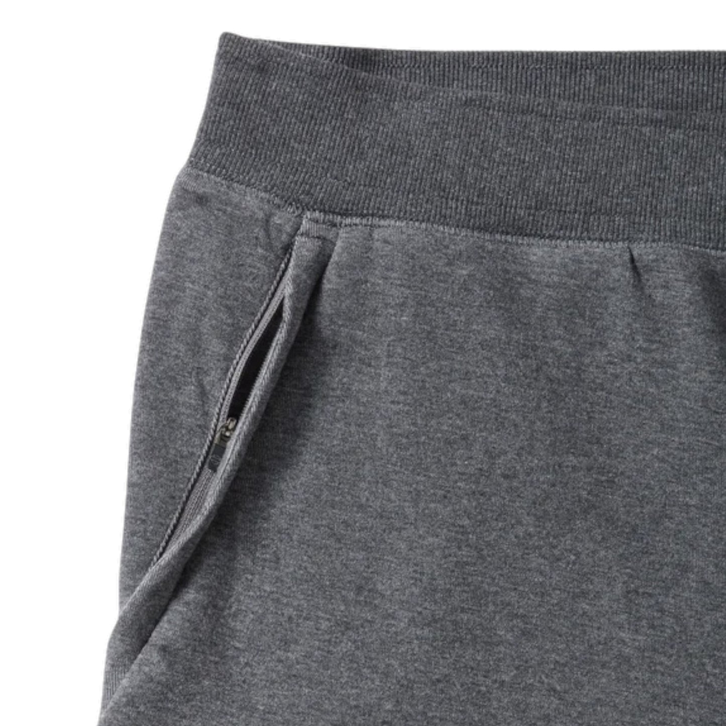 ESSENTIAL FLEECE CARGO SHORT - CHARCOAL GREY