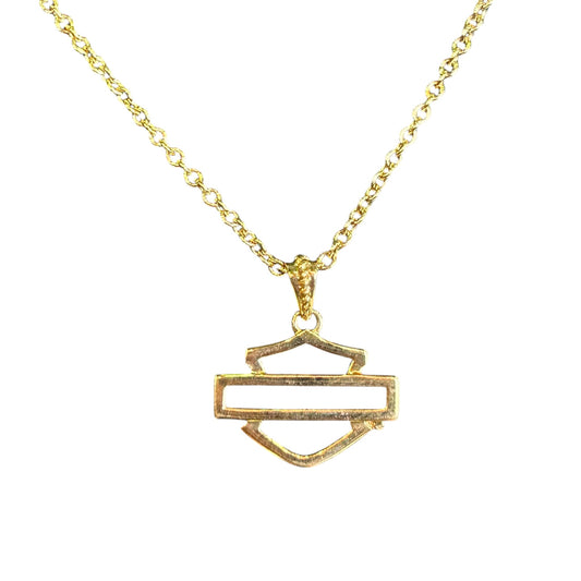 10KT GOLD OUTLINE NECKLACE