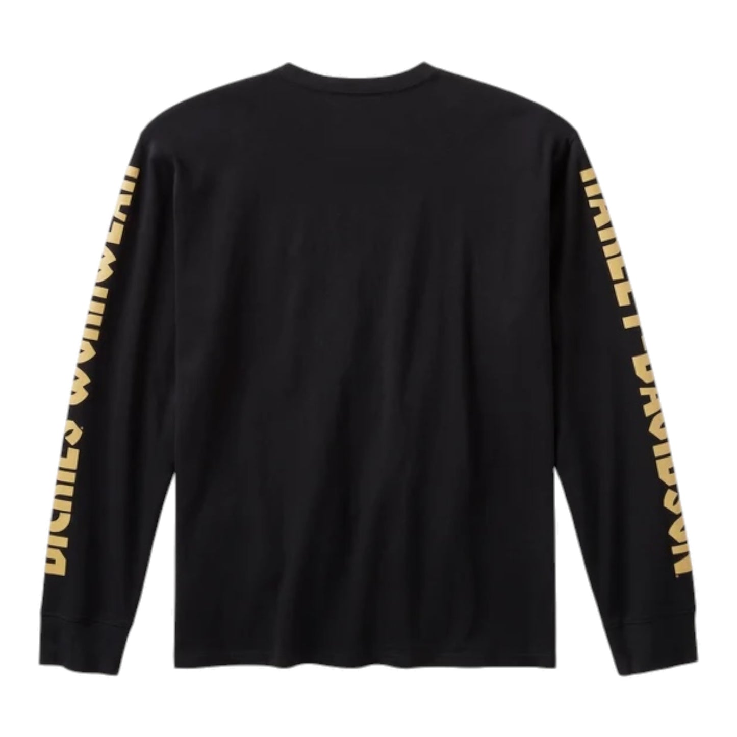 DICKIES X HARLEY-DAVIDSON HEAVYWEIGHT LONG SLEEVE EAGLE TEE - BLACK