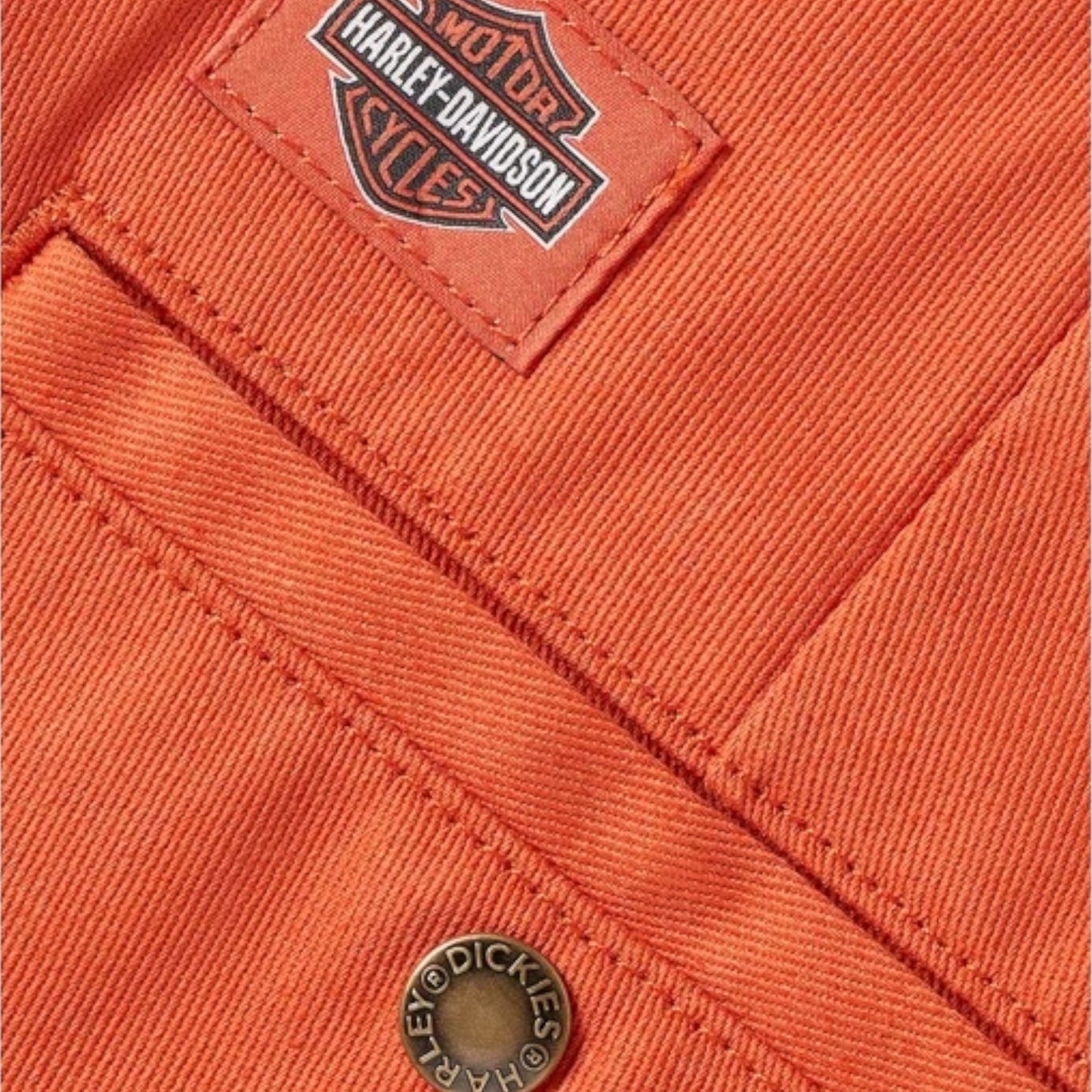 DICKIES X HARLEY-DAVIDSON ORIGINAL 874 WORK PANTS - ORANGE