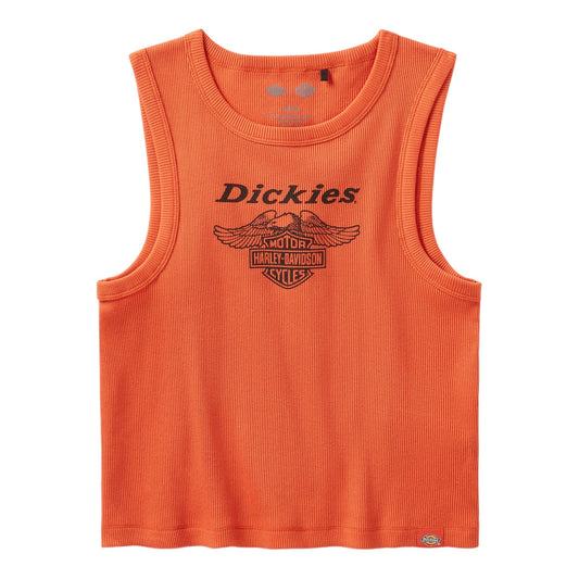 DICKIES X HARLEY DAVIDSON RACERBACK CROPPED EAGLE TANK