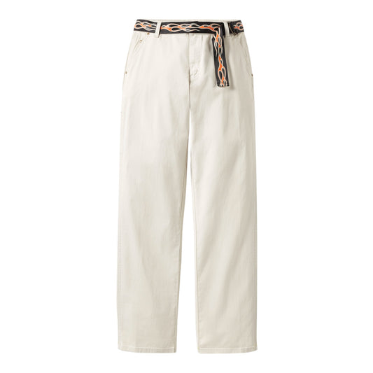 DICKIES X HARLEY-DAVIDSON WOMEN'S FLEX FIT DOUBLE POCKET CARPENTER PANTS - CREAM