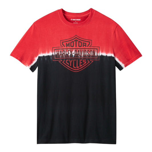 TIE DYE TEE - RED