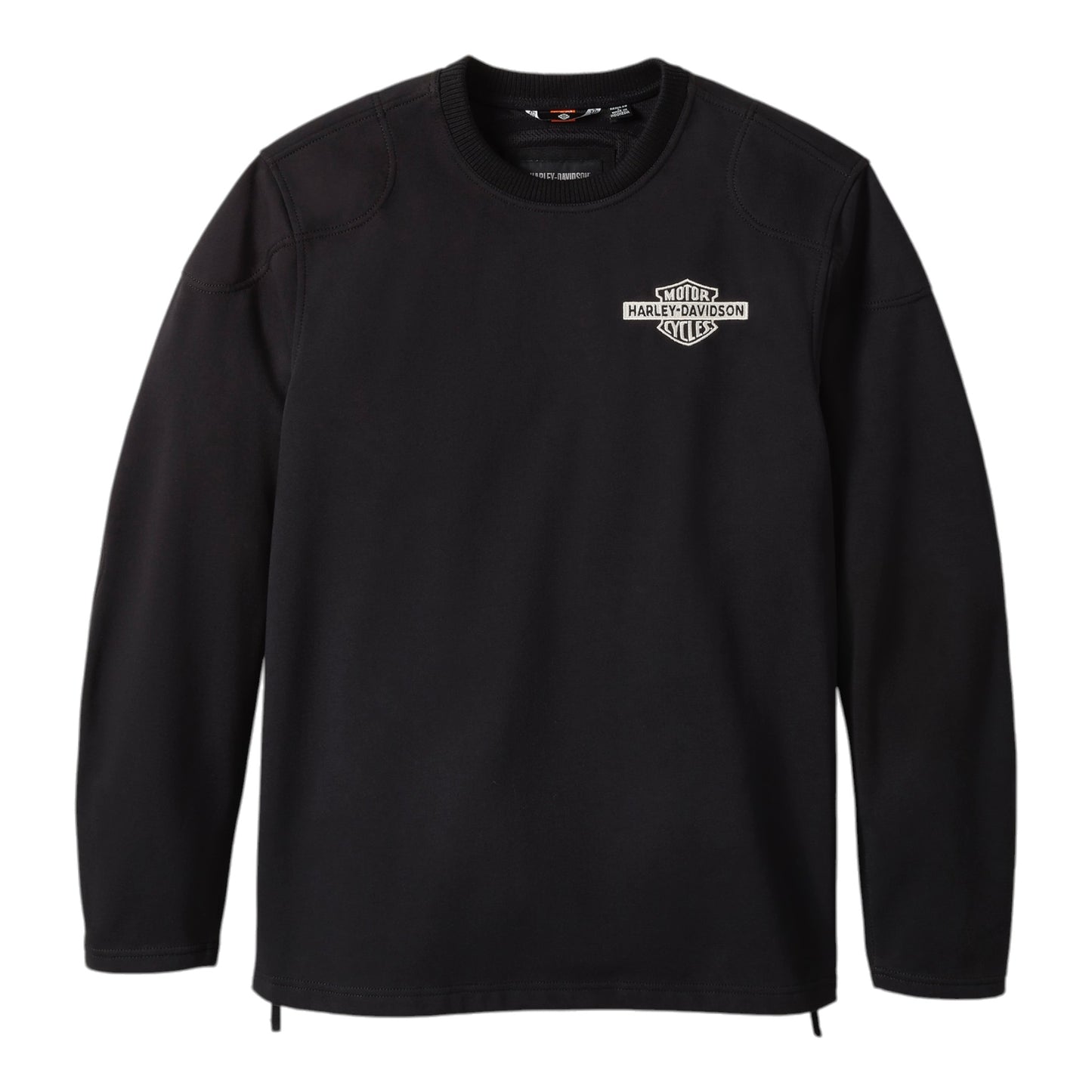 H-D DEFLECTOR RIDING FLEECE - BLACK