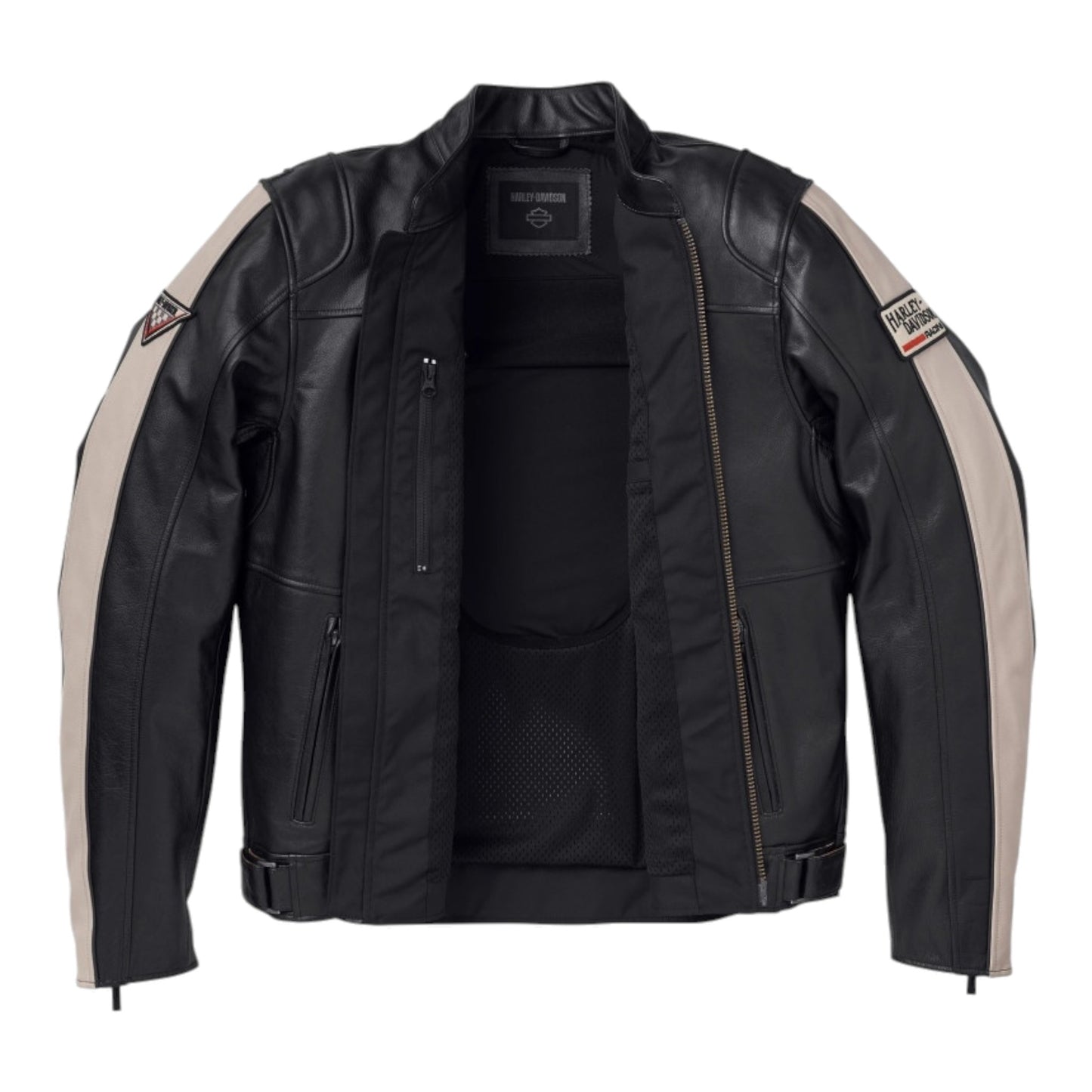 ENDURO LEATHER RIDING JACKET - BLACK