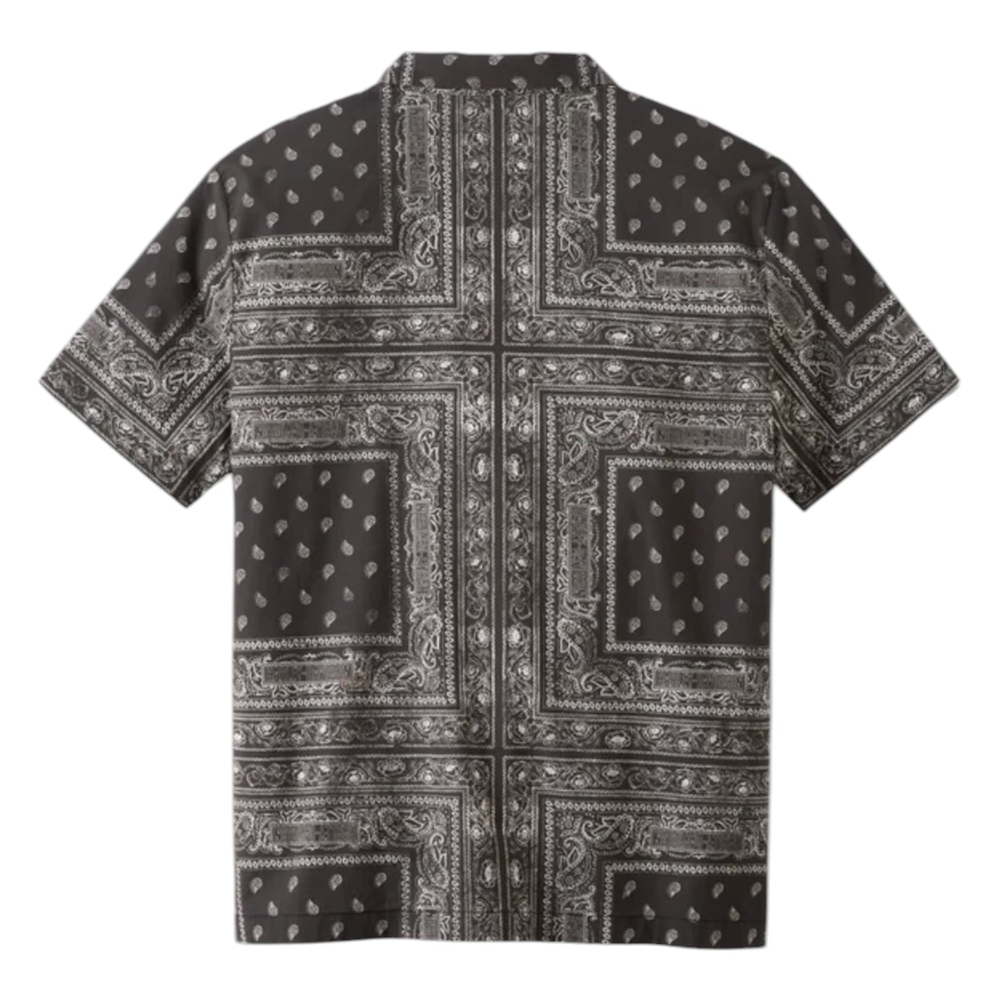 SHIRT- WOVEN, BANDANA PRINT