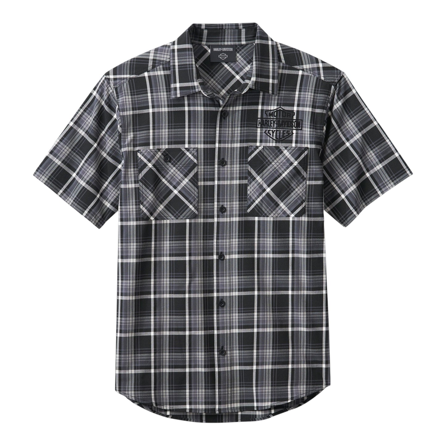 SHIRT- WOVEN BLK