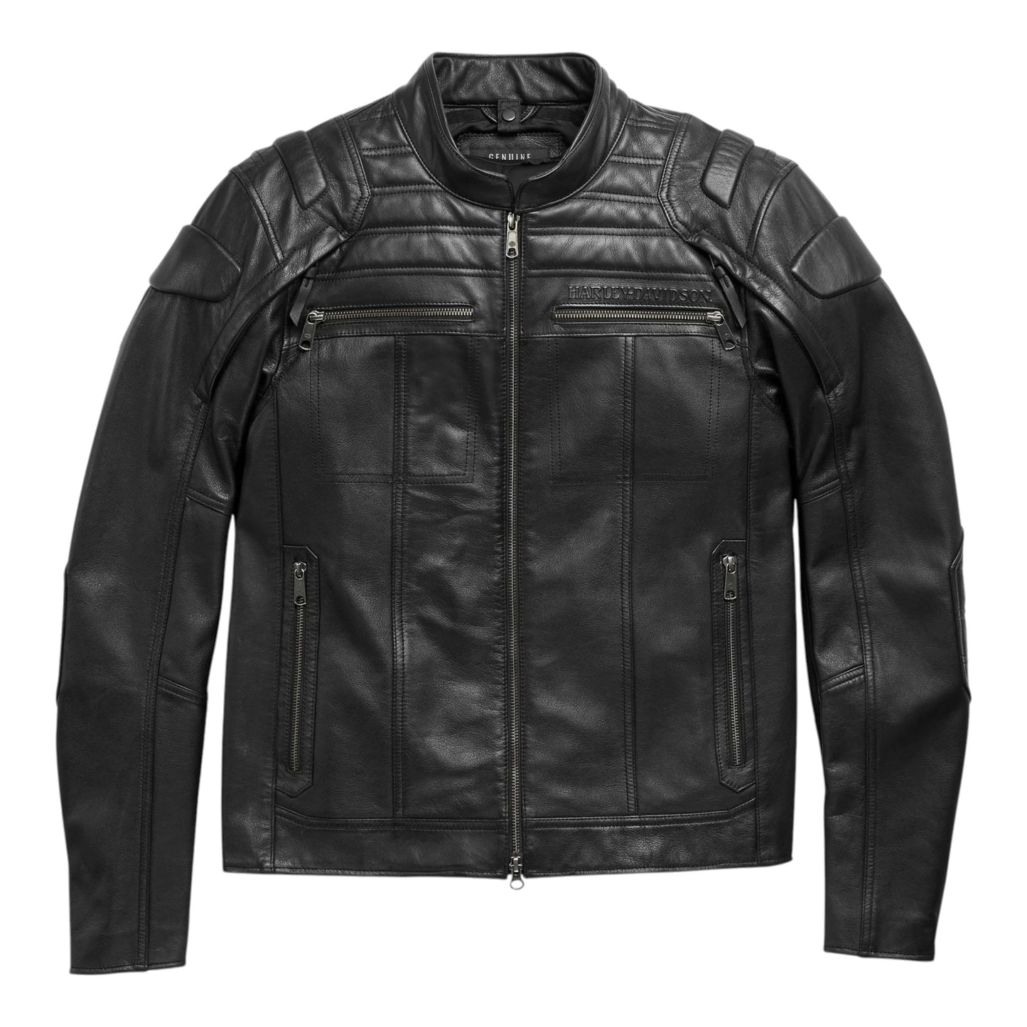 MEN'S AURORAL II 3-IN1 LEATHER JACKET - BLACK