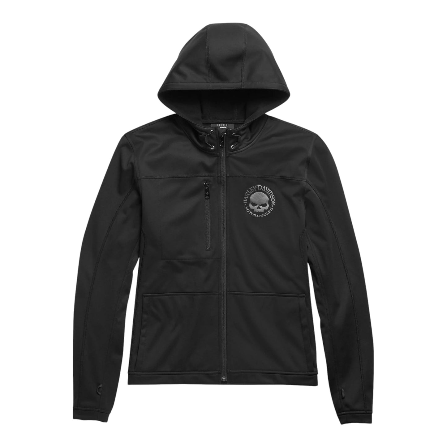 MEN'S AURORAL II 3-IN1 LEATHER JACKET - BLACK