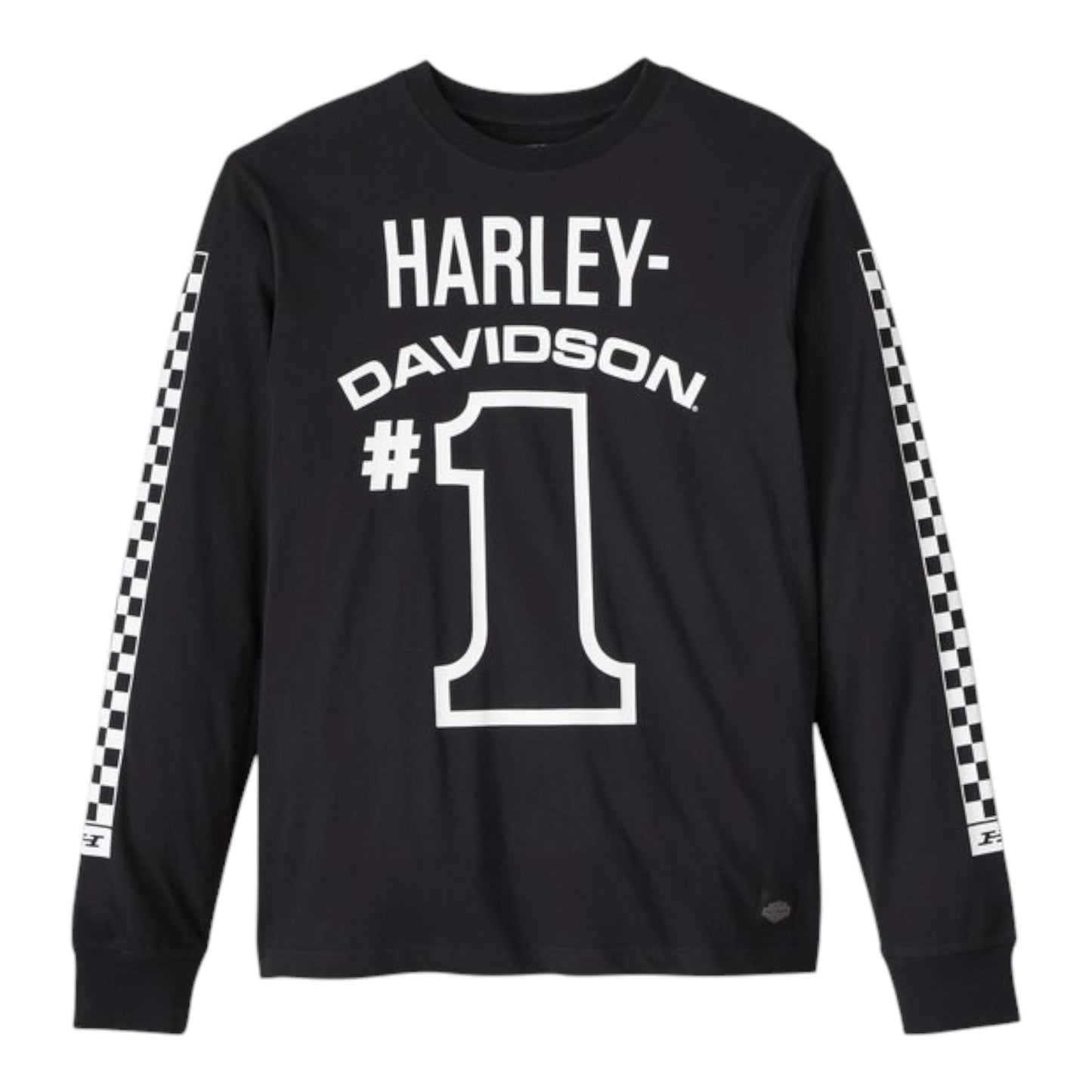 HARLEY DAVIDSON #1 LONG SLEEVE - BLACK
