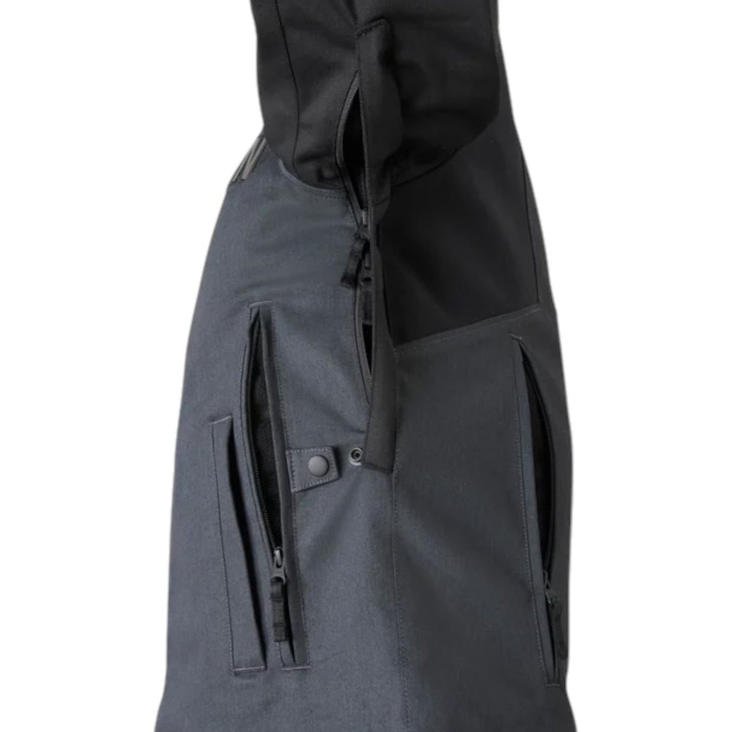WILLIE G SKULL GRAPHIC TRIPLE VENT SYSTEM 2.0 RIDING JACKET - DARK GREY/BLACK