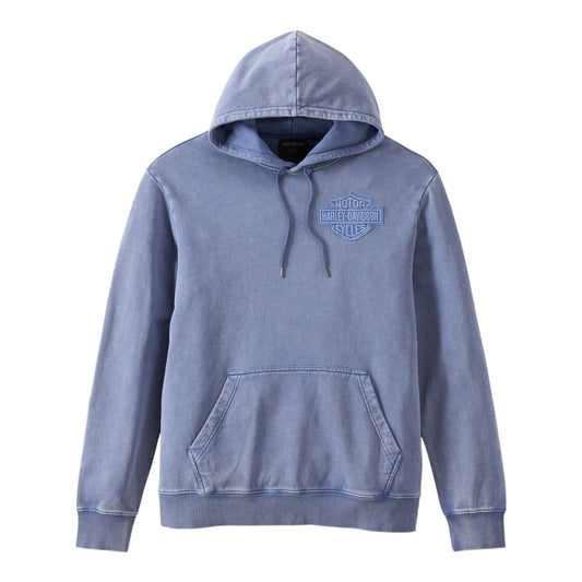 HOODIE B&S LIGHT BLUE