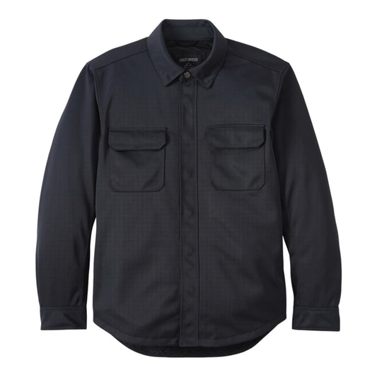 OPERATIVE MESH RIDING SHIRT JACKET - BLACK