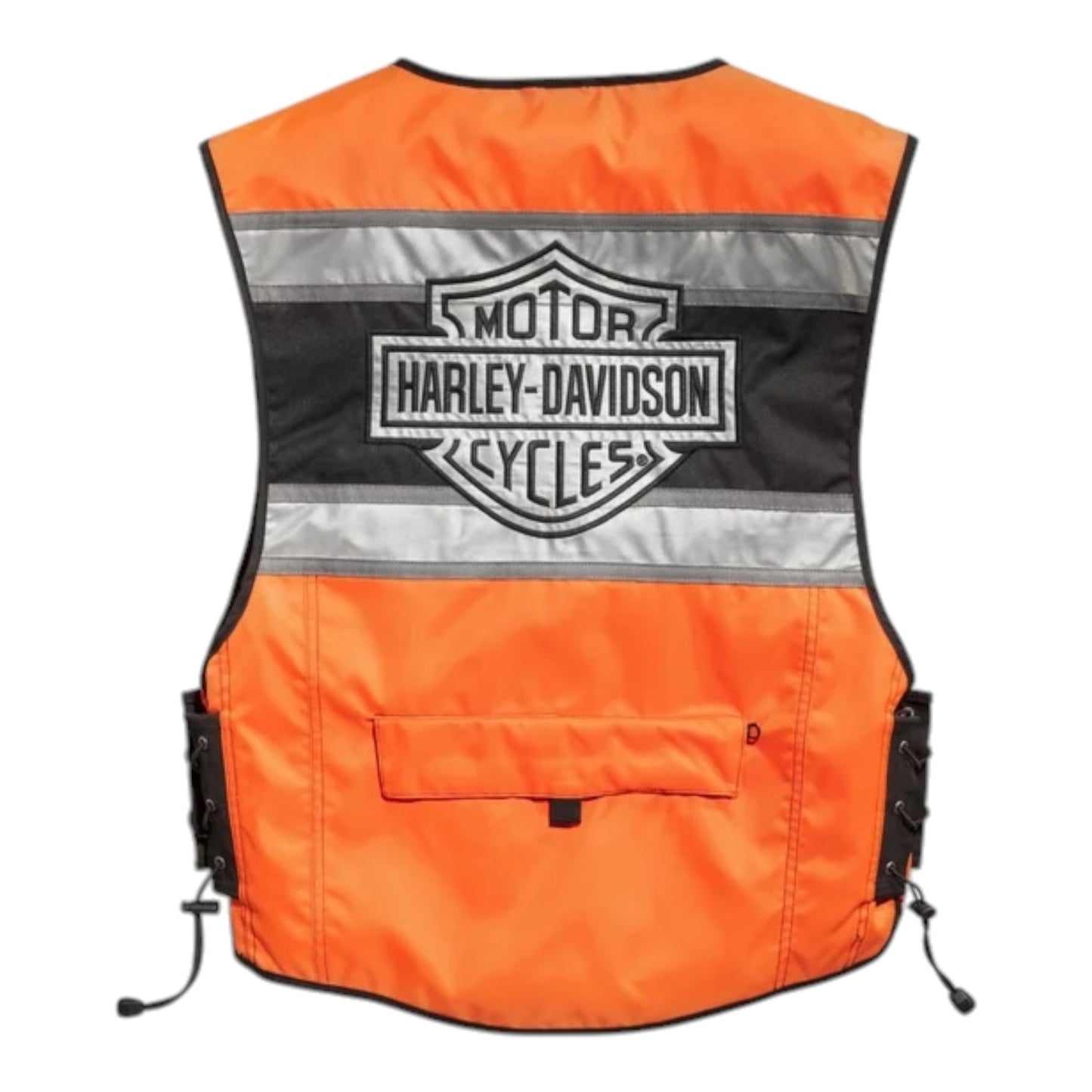 MEN'S HI-VIS VEST - ORANGE/REFLECTIVE