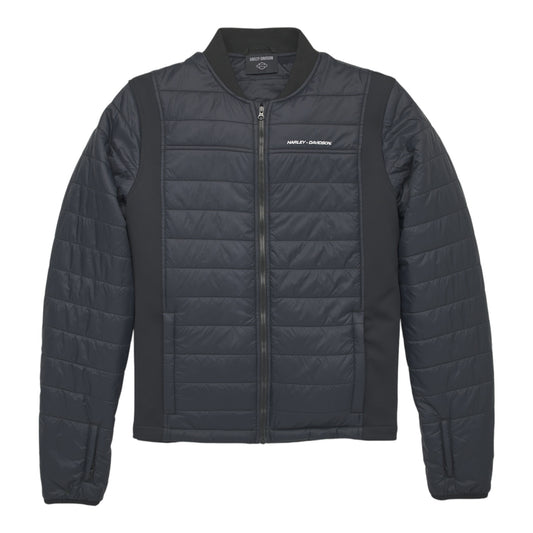 12V PROGRAMMABLE HEATED MEN'S JACKET LINER - BLACK