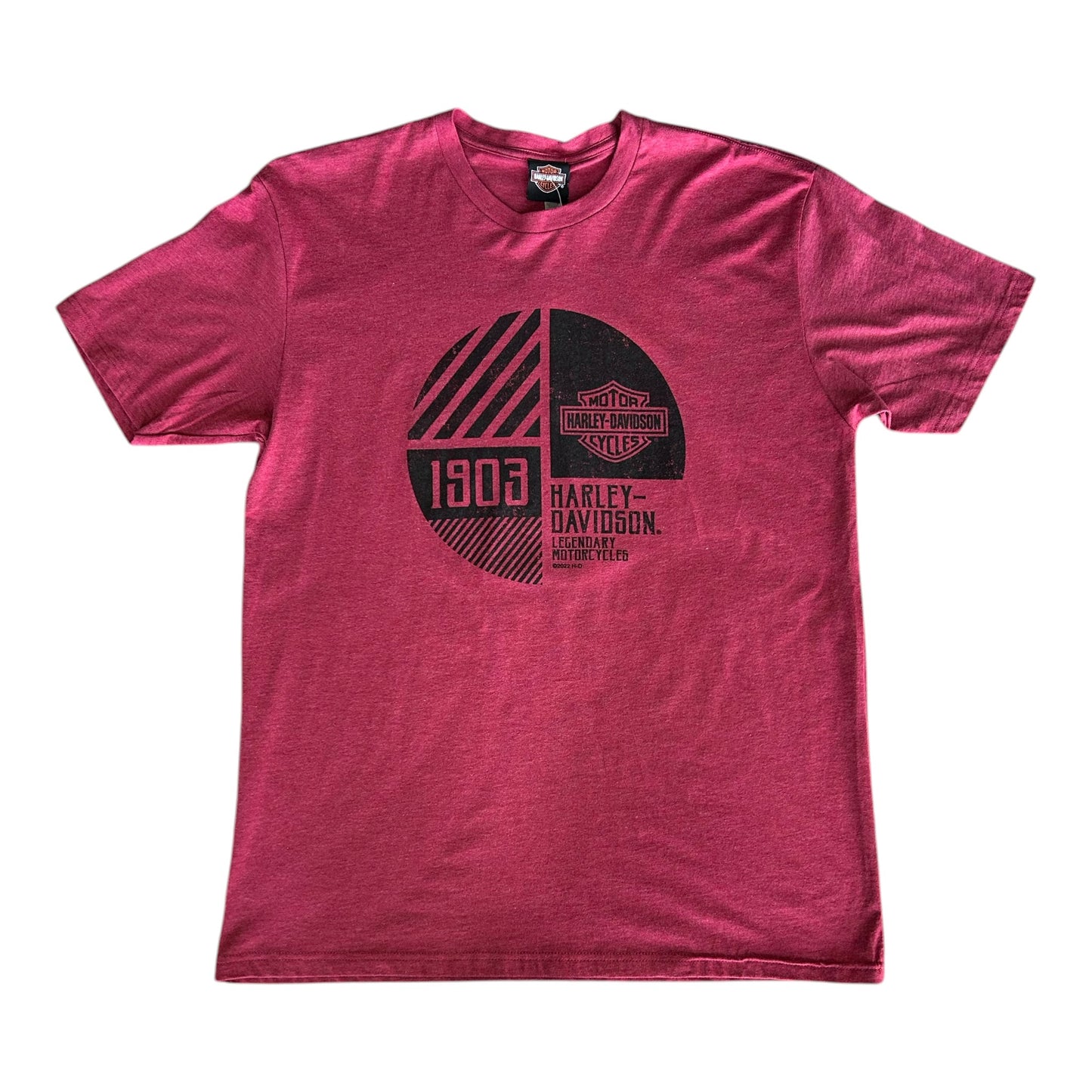 CIRCLE STRIPES ADT TEE