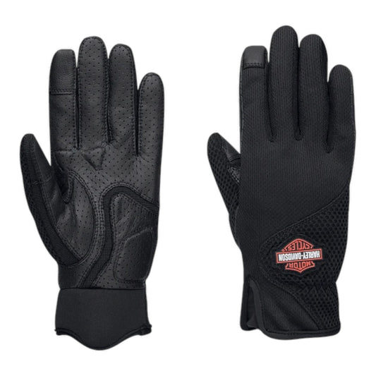 WOMEN'S ODESSA MESH GLOVES - BLACK