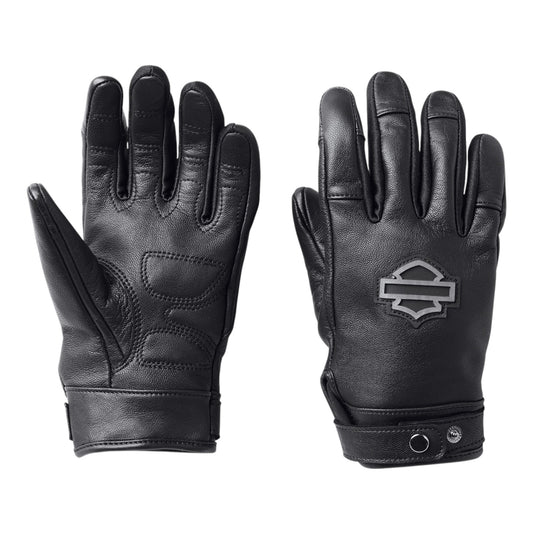 WOMEN'S METROPOLITAN LEATHER GLOVES - BLACK