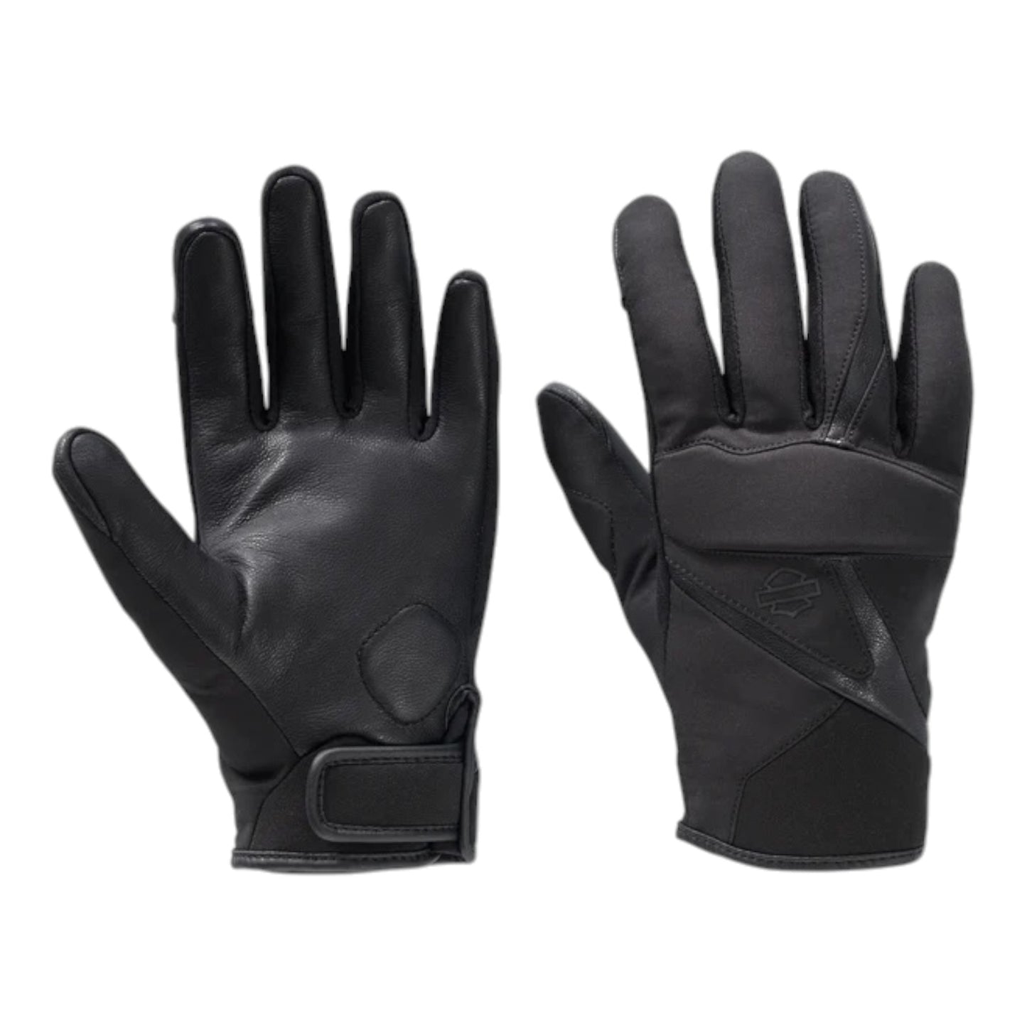 WOMEN'S CAMBRIA TEXTILE GLOVES - BLACK