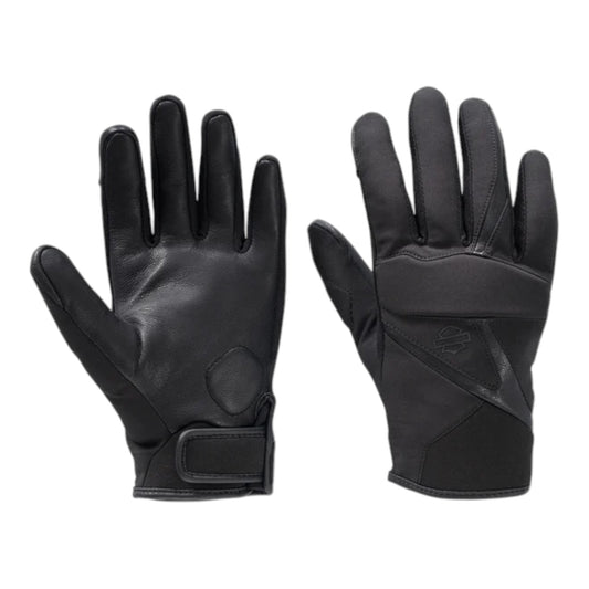 WOMEN'S CAMBRIA TEXTILE GLOVES - BLACK