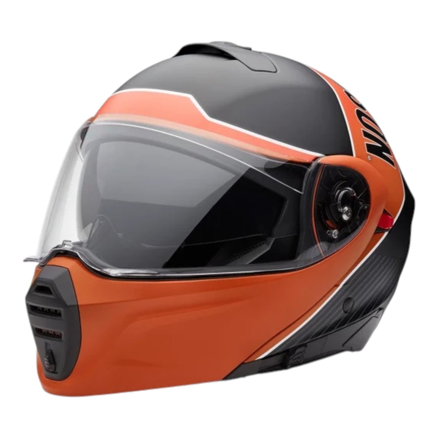 HELMET-EVO, DOT, BLK-ORG