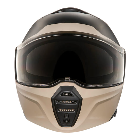 HELMET-EVO, MODULAR, DOT BLK/TAN