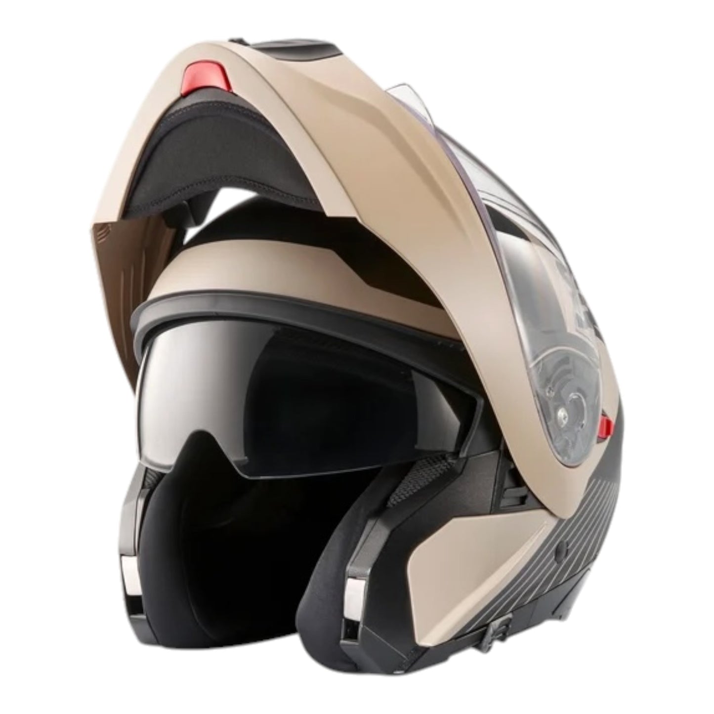 HELMET-EVO, MODULAR, DOT BLK/TAN