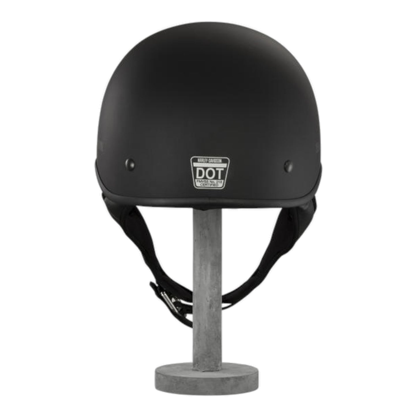 OVERDRIVE LOW PROFILE 1/2 HELMET - MATTE BLACK