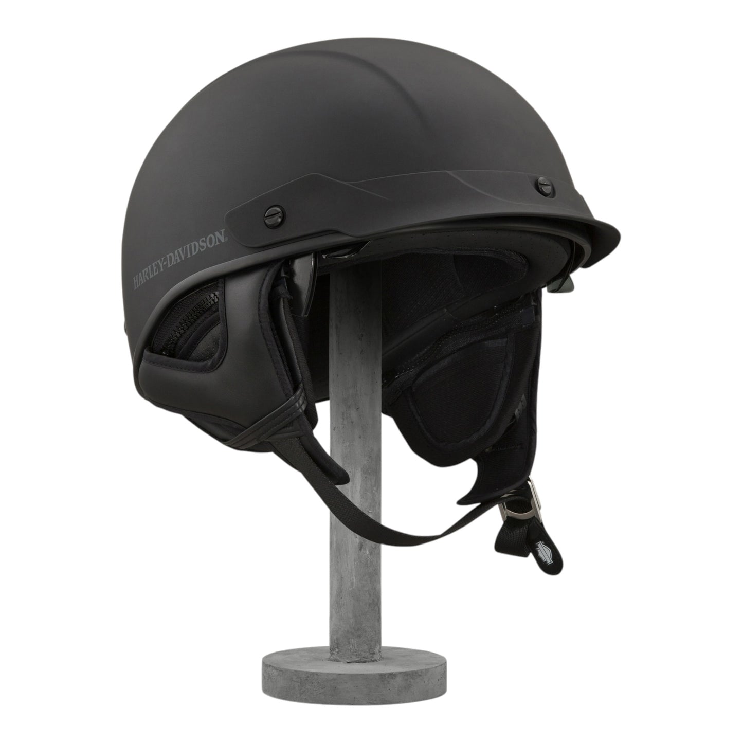 LUCID ULTRA-LIGHT SUN SHIELD J03 HALF HELMET - MATTE BLACK