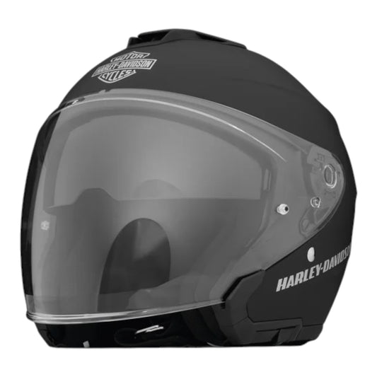 MAYWOOD II SUN SHIELD H33 3/4 HELMET - MATTE BLACK