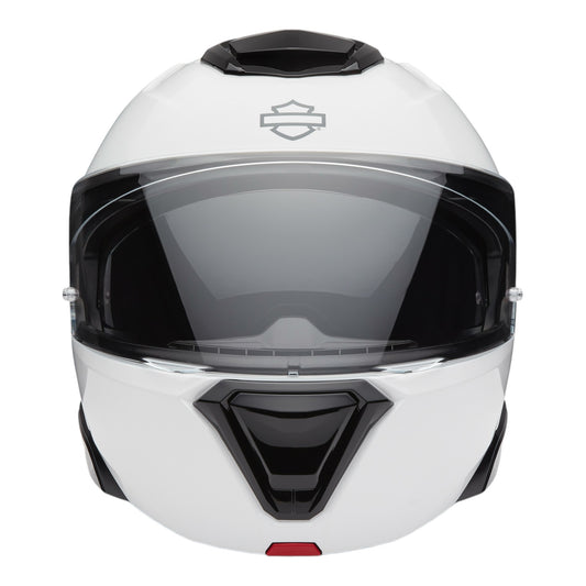 H-D CAPSTONE SUN SHIELD III H35 MODULAR HELMET - GLOSS WHITE