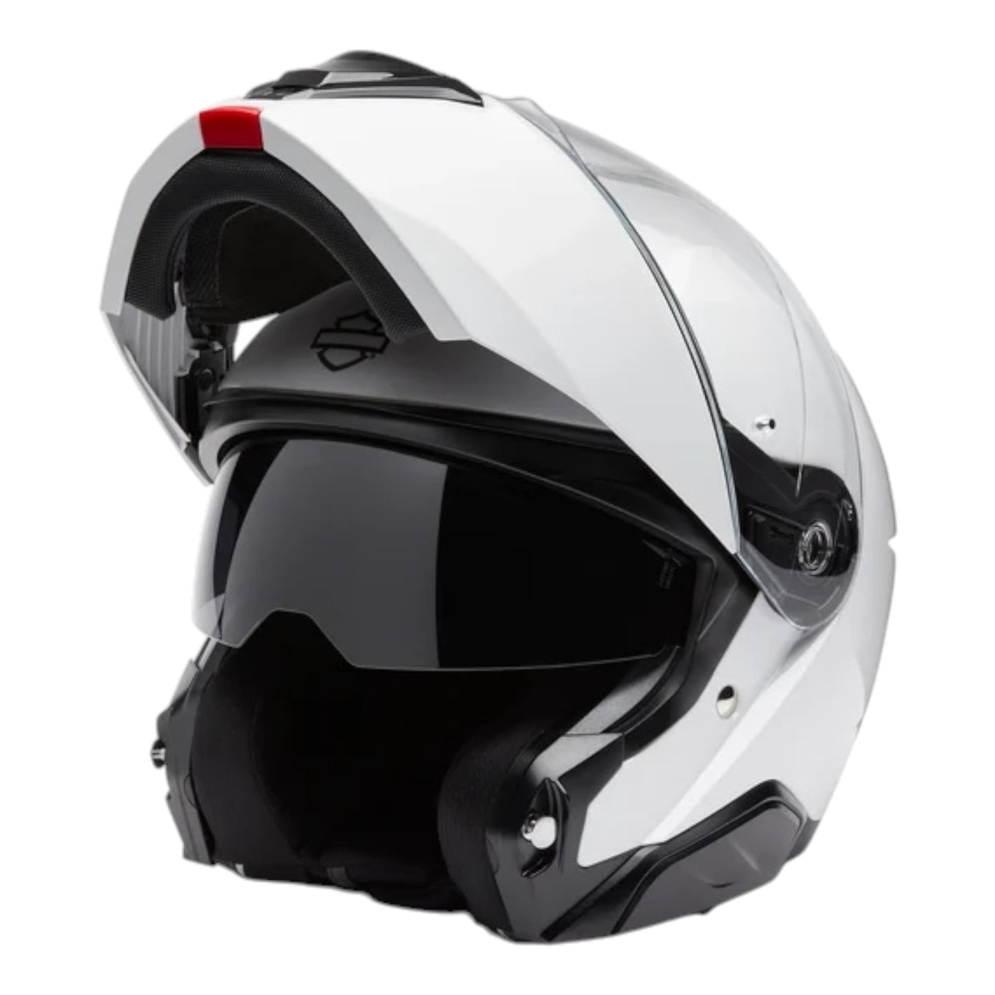 H-D CAPSTONE SUN SHIELD III H35 MODULAR HELMET - GLOSS WHITE