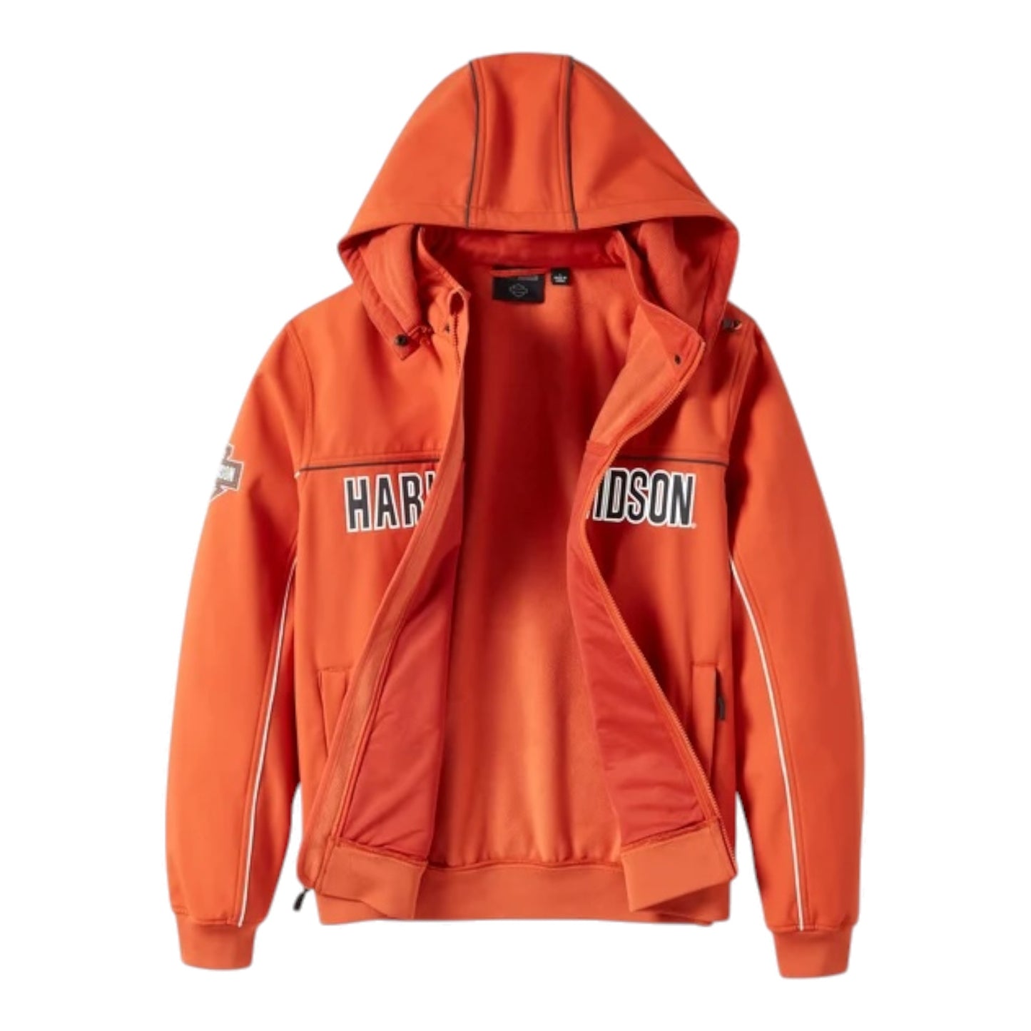 IDYLL WINDPROOF SOFT SHELL JACKET - ORANGE