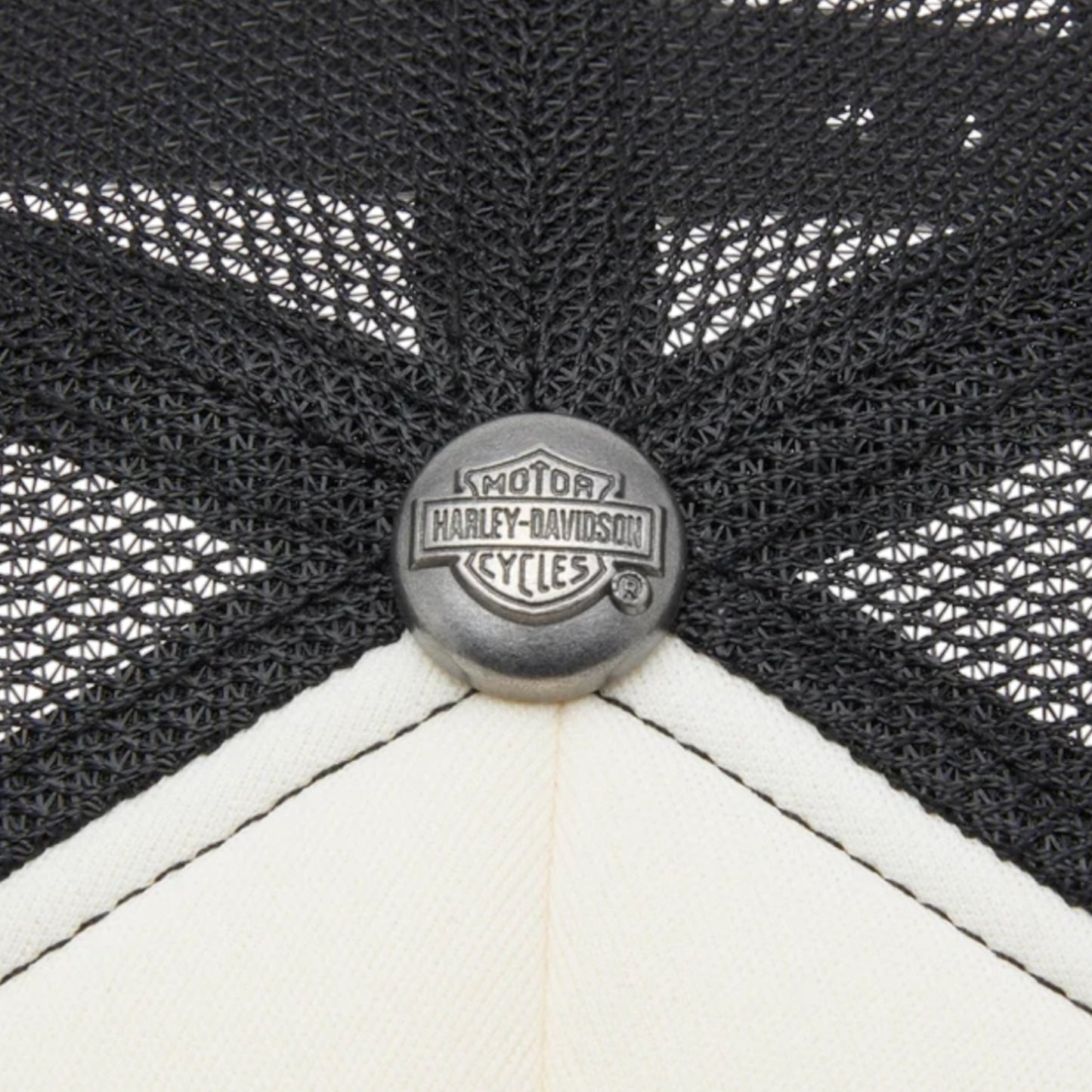 HUG A HARLEY TRUCKER CAP - COLORBLOCK