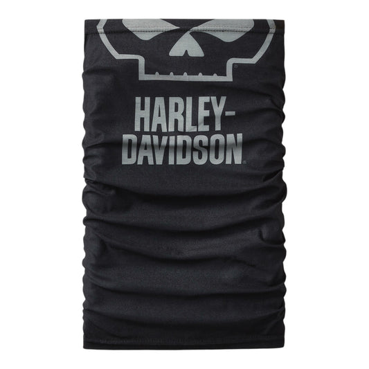 WILLIE G SKULL NECK GAITER - BLACK