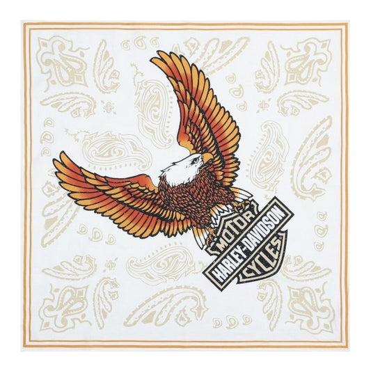 CLASSIC EAGLE BANDANA - OFF WHITE