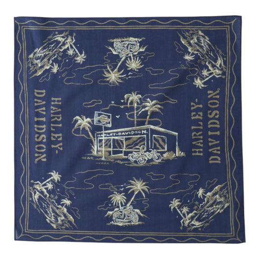 ALOHA BANDANA - BLUE