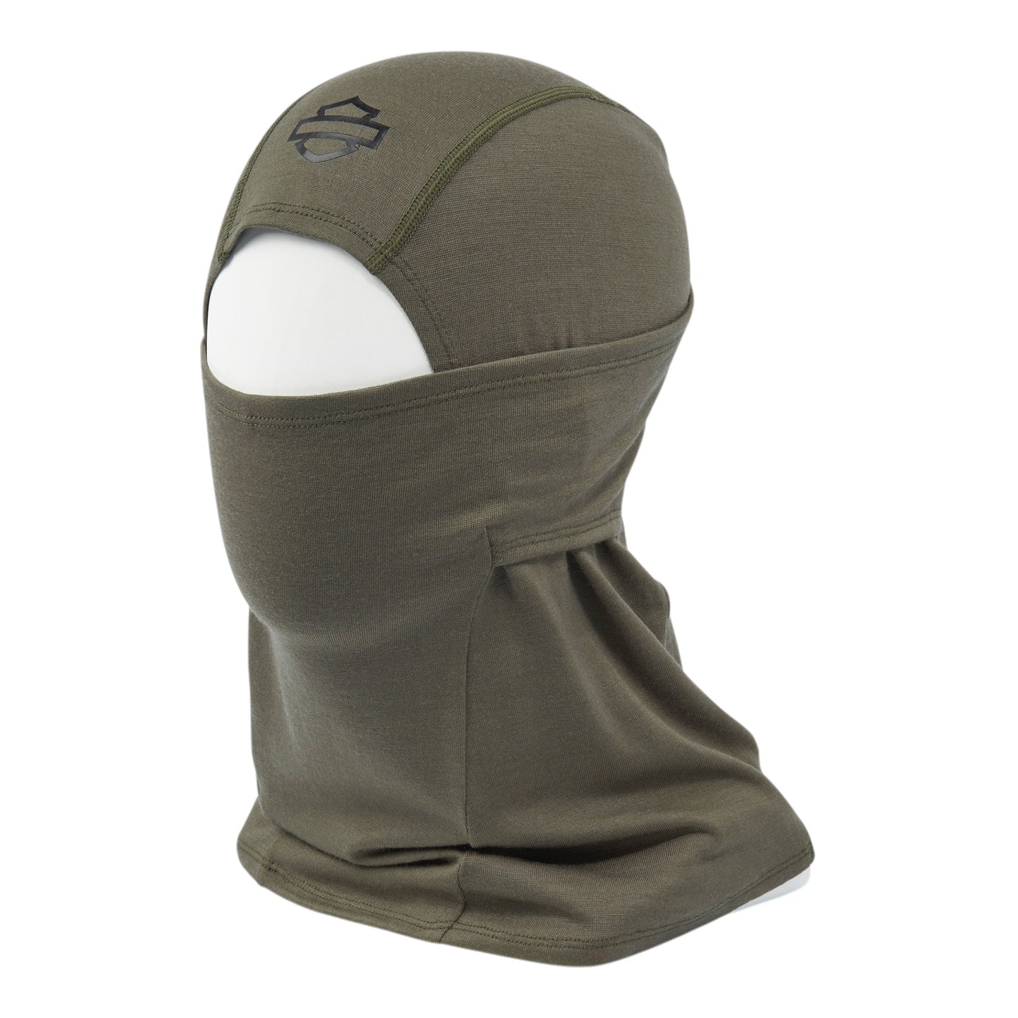 OPEN BAR & SHIELD MERINO BALACLAVA - GREEN