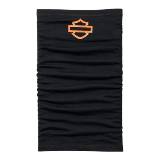 BAR & SHIELD MERINO NECK GAITER - BLACK