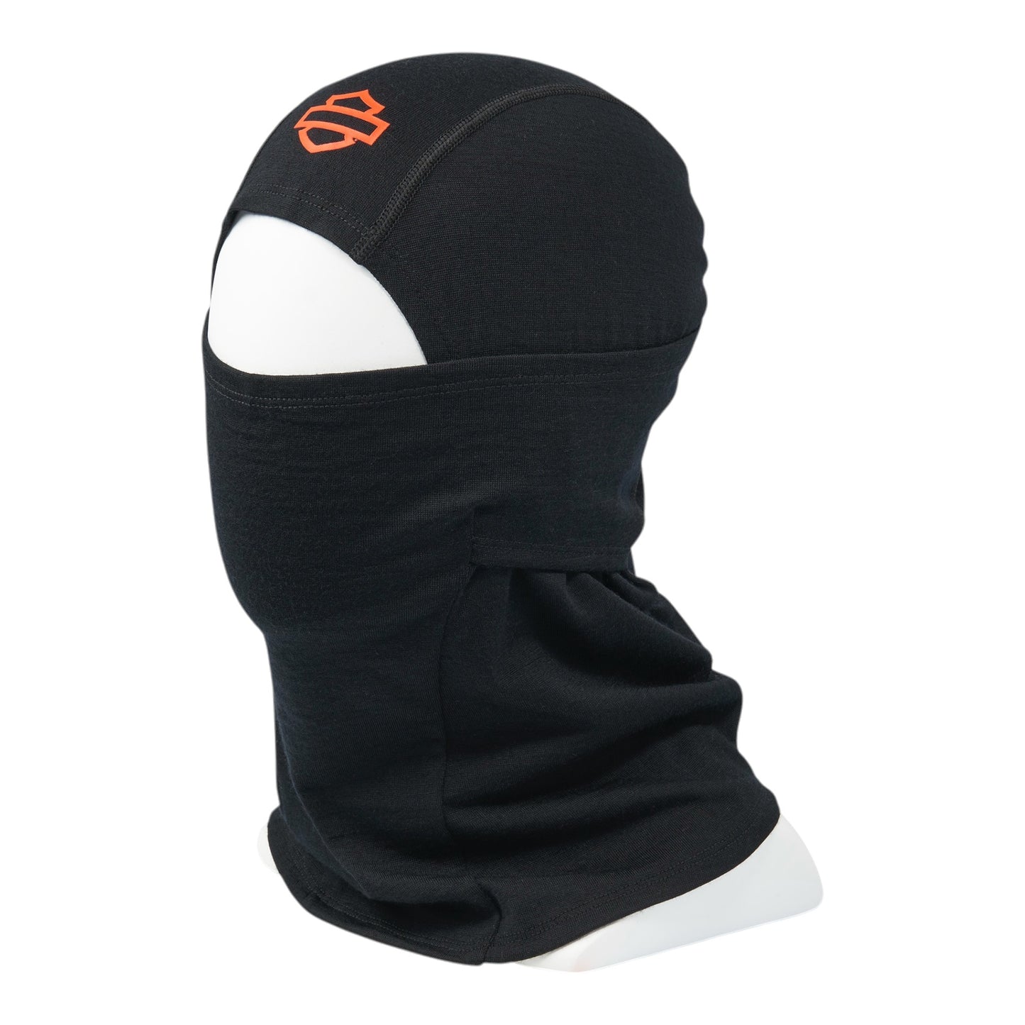 OPEN BAR & SHIELD MERINO BALACLAVA - BLACK