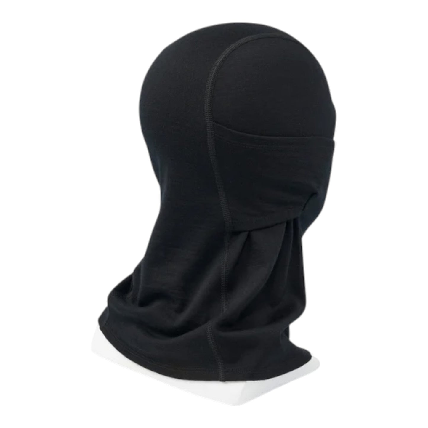 OPEN BAR & SHIELD MERINO BALACLAVA - BLACK