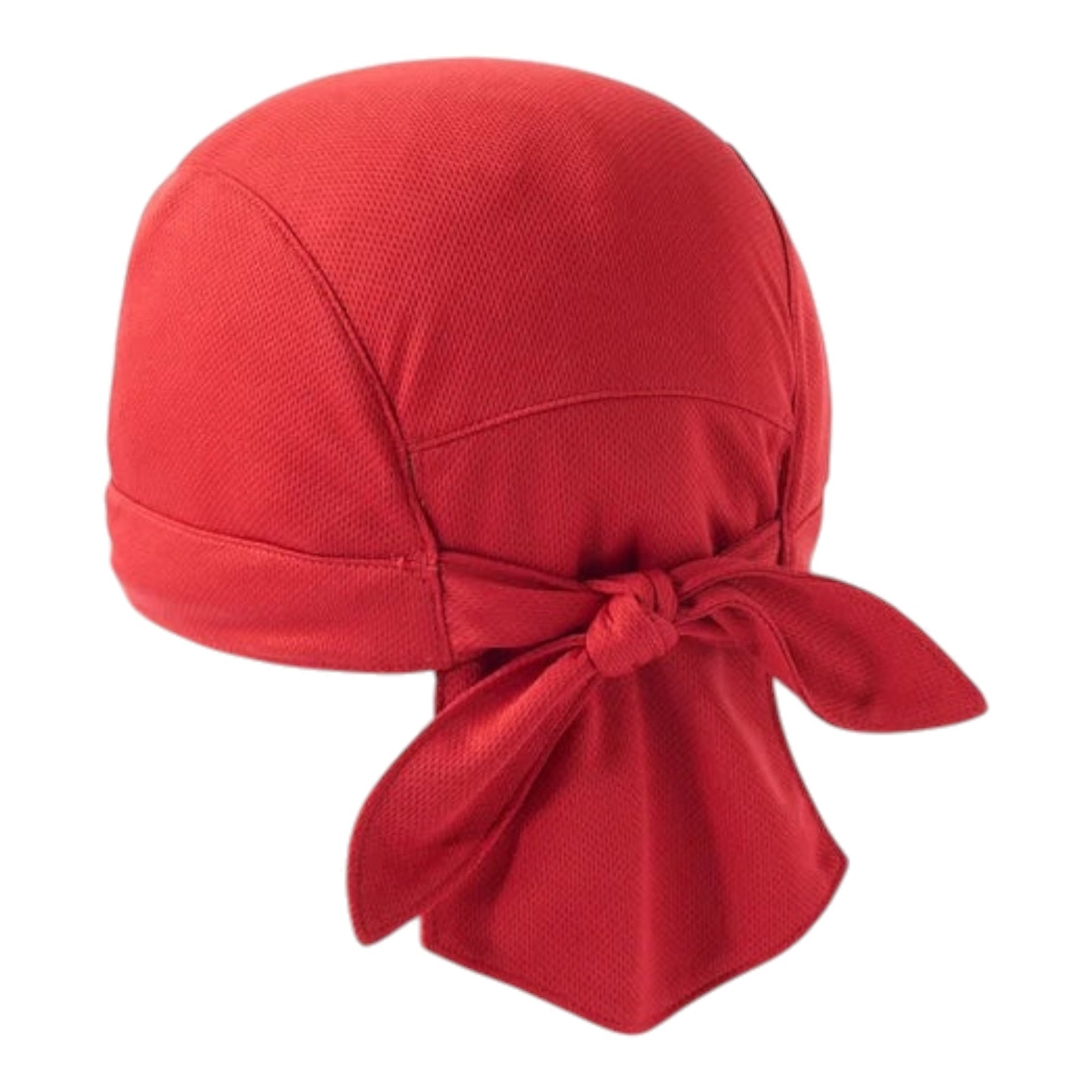 BAR & SHIELD SKULLY HEADWRAP - RED