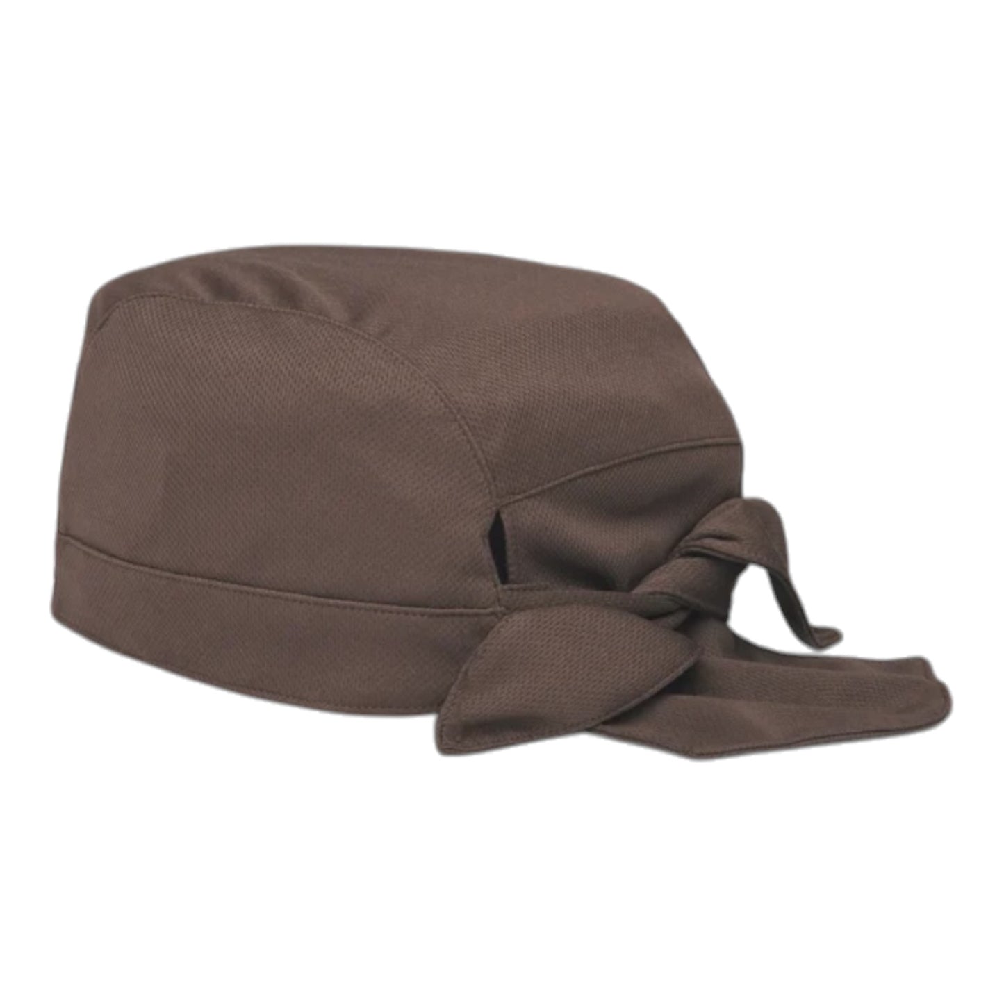 BAR & SHIELD SKULLY HEADWRAP - BROWN