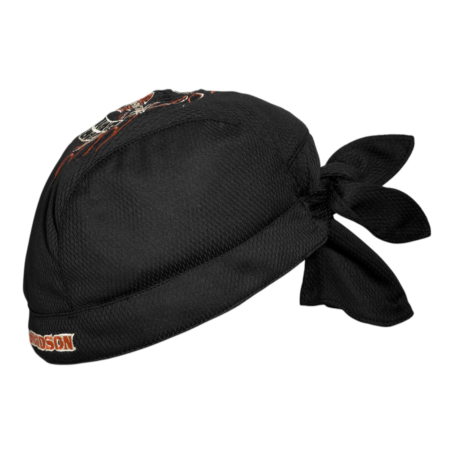 FLAMES QUIK DRY SKULL CAP - BLACK