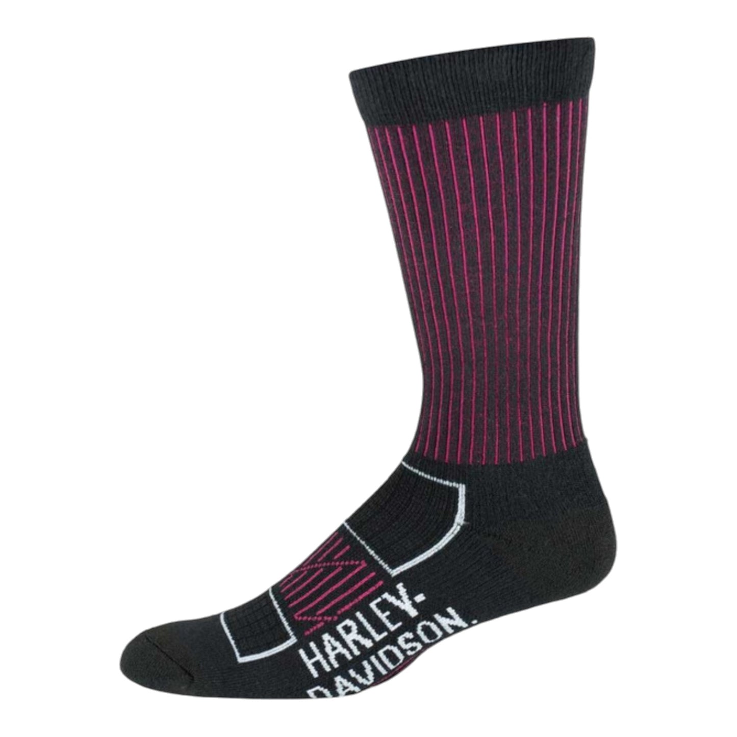 WOMEN'S COMPRESSION MOISTURE WICKING RIDING SOCKS - BLACK